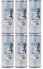 Unicel C-4950 Hot Tub and Spa 50 Sq. Ft. Replacement Filter Cartridge (6 Pack)