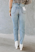 straight leg jeans
