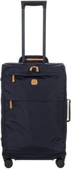 X-Bag Large Spinner with Frame - 25 Inch - Suitcases with Wheels - Checked Luggage - Navy
