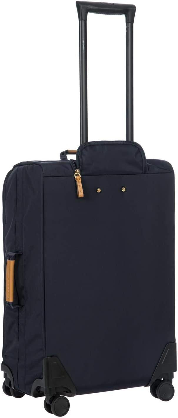 X-Bag Large Spinner with Frame - 25 Inch - Suitcases with Wheels - Checked Luggage - Navy