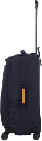 X-Bag Large Spinner with Frame - 25 Inch - Suitcases with Wheels - Checked Luggage - Navy
