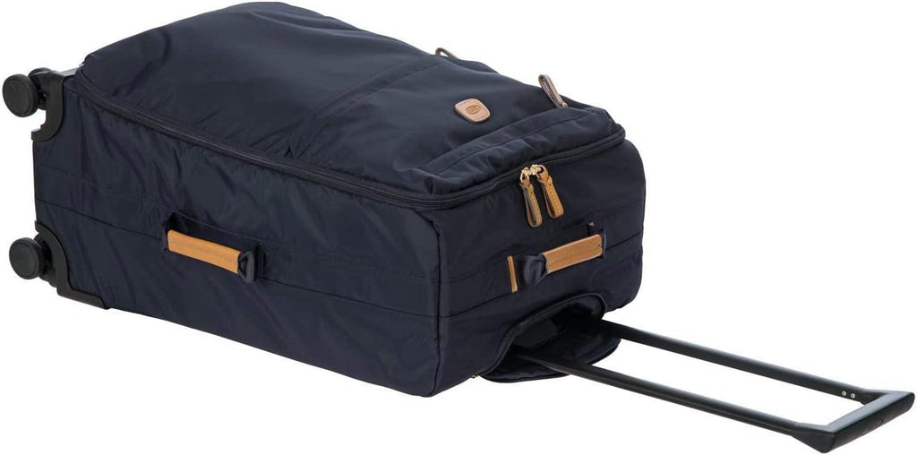 X-Bag Large Spinner with Frame - 25 Inch - Suitcases with Wheels - Checked Luggage - Navy