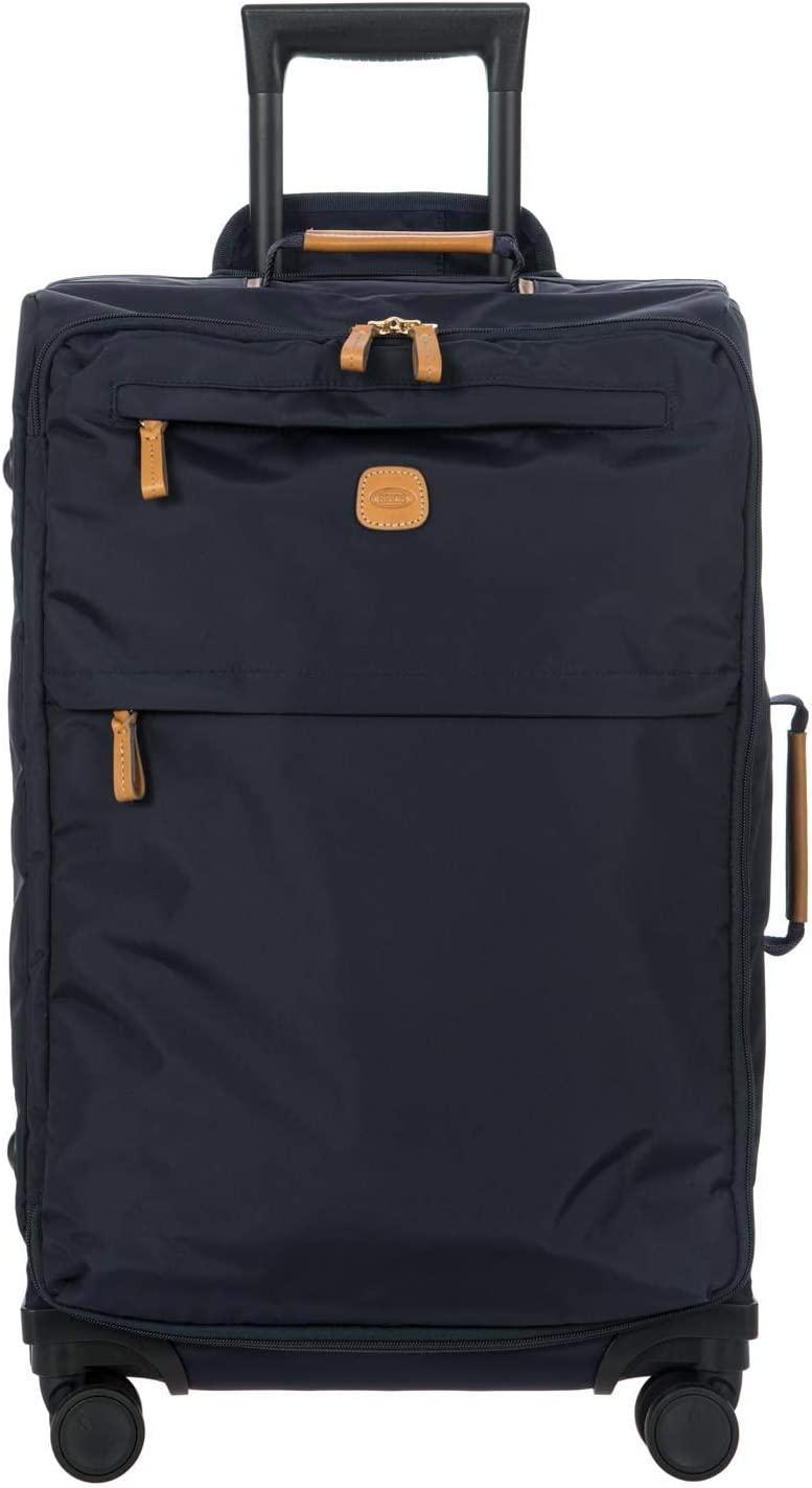 X-Bag Large Spinner with Frame - 25 Inch - Suitcases with Wheels - Checked Luggage - Navy