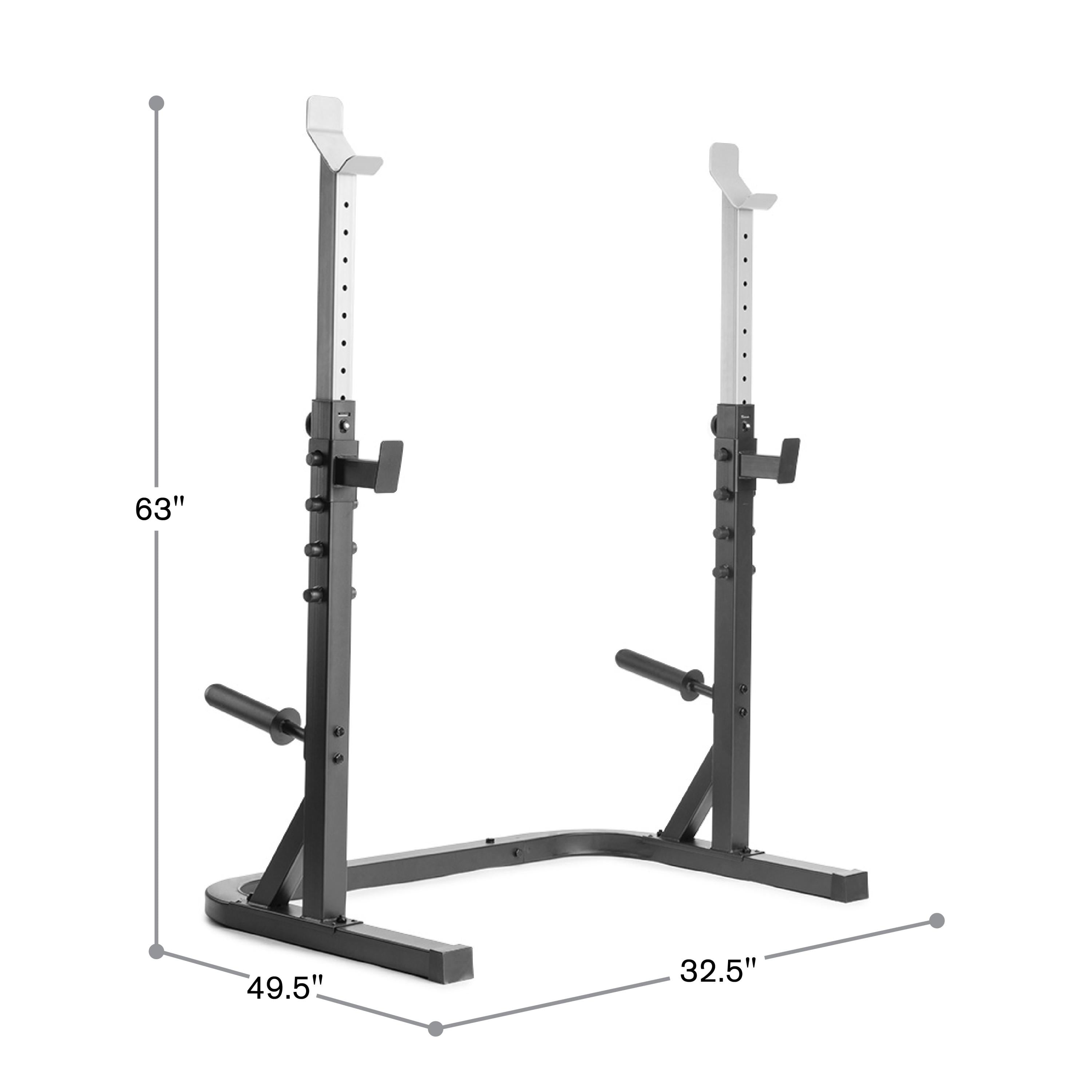 Weider Attack Series Olympic Squat Rack, 310 Lb. Weight Limit