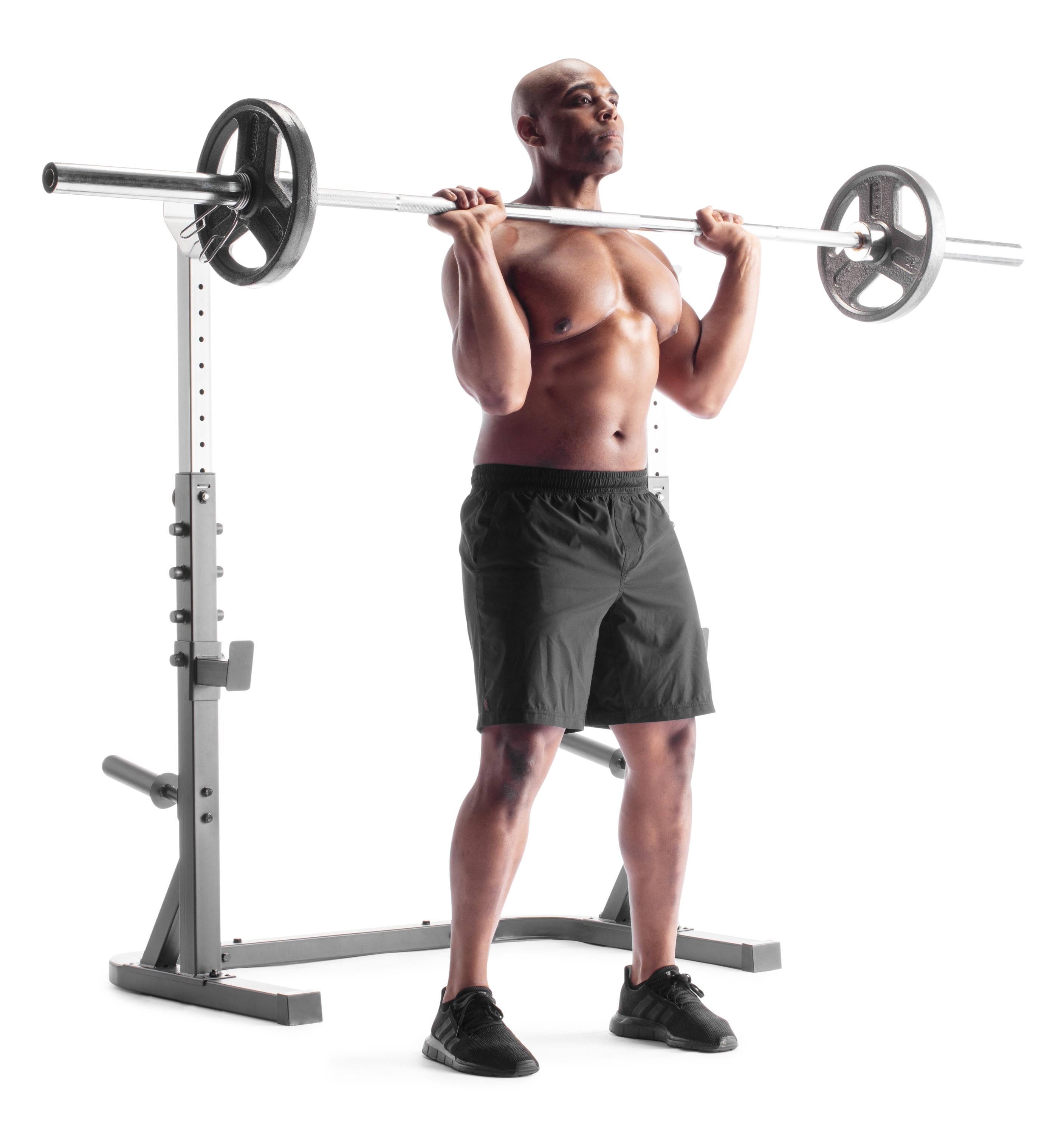 Weider Attack Series Olympic Squat Rack, 310 Lb. Weight Limit