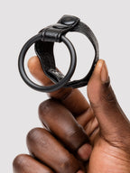 Bondage Boutique Adjustable Stamina Cock Ring, Black