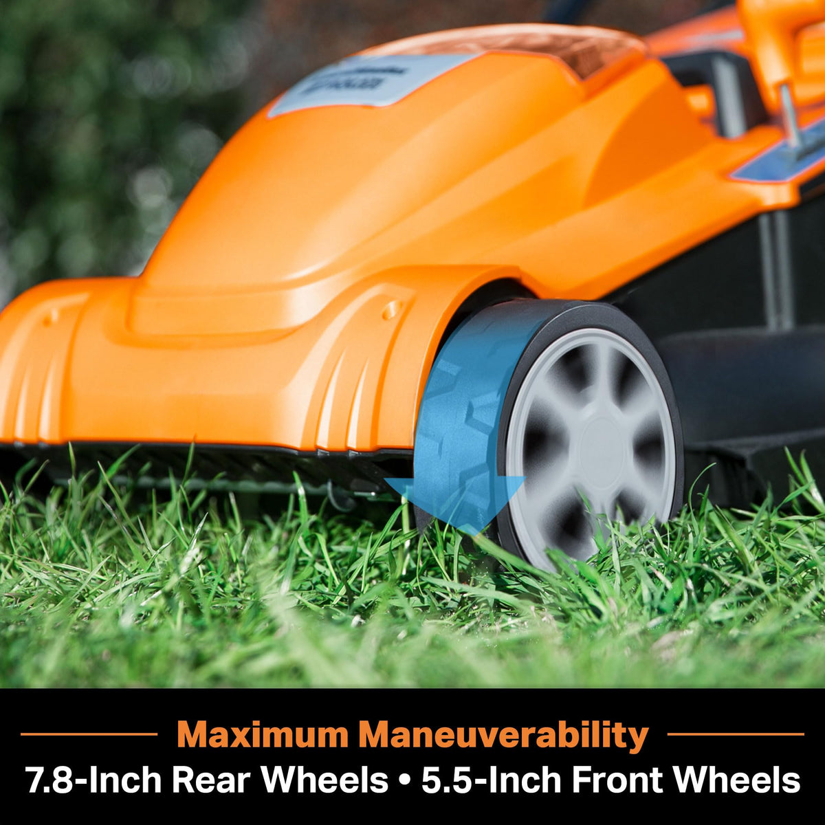 CLMF4817E 48V MAX Brushless Mower with 2X24V MAX 4.0Ah Battery and a Dual Charger