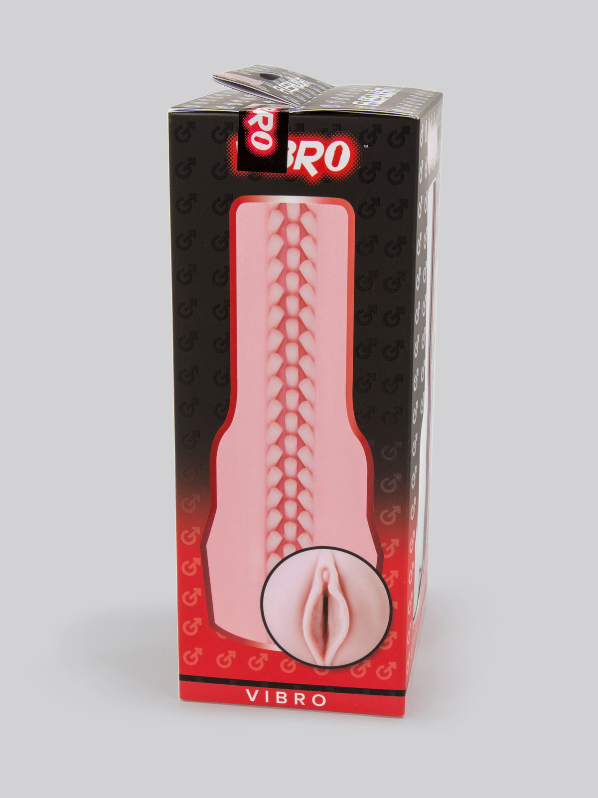 Fleshlight Vibro Pink Lady Touch Vibrating Male Masturbator, Flesh Pink