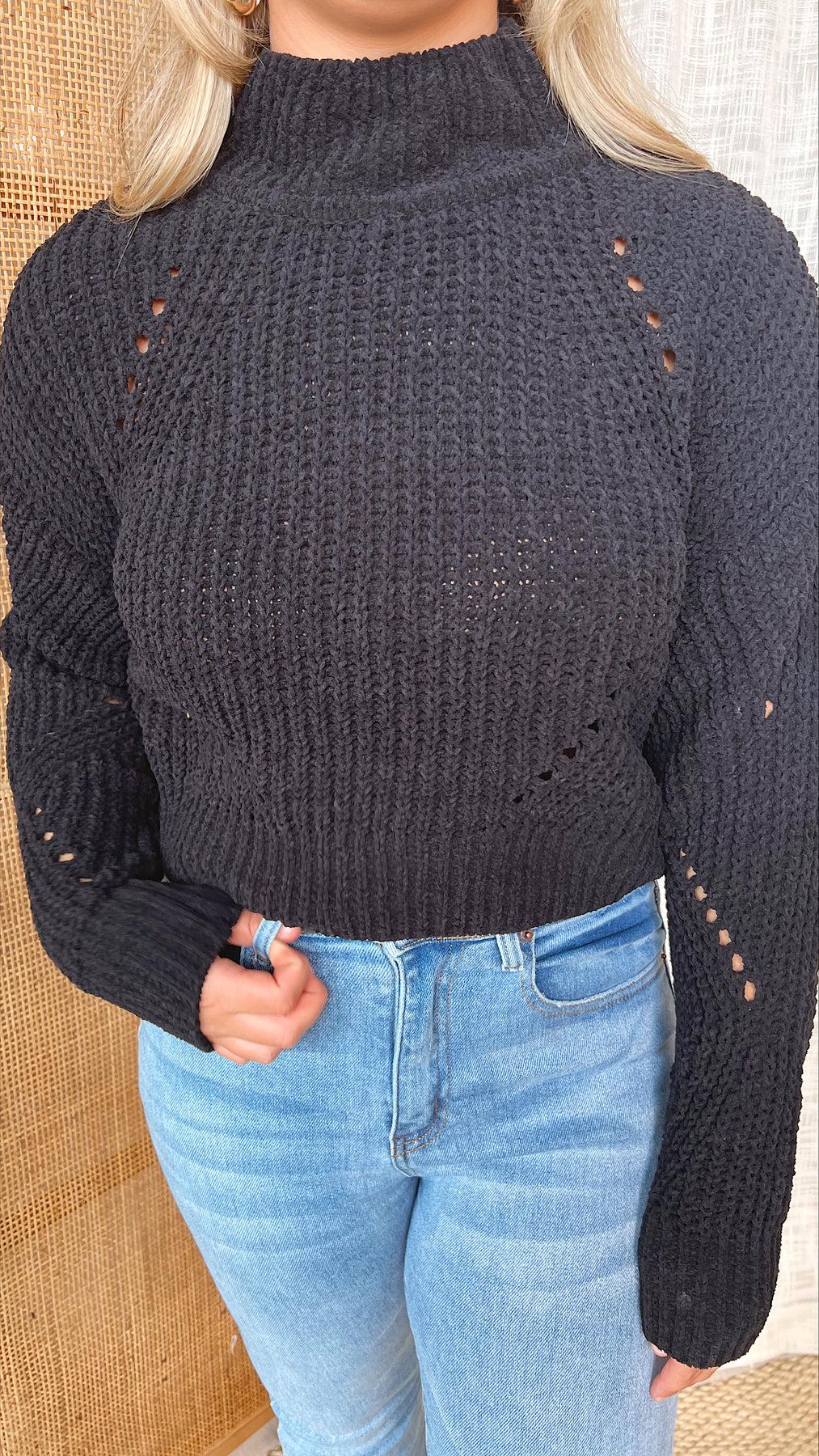The Black As Night Sweater