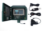Ancnoble GG-004C-2 4 Zones Irrigation Controller with Moisture Sensor/Timer, 13.25 by 5.2 by 12.75-Inch, Green