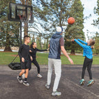 Gymax Height Adjustable Portable Basketball Hoop System Shatterproof Backboard Wheels