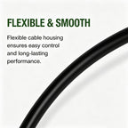 946-05124A Blade Engagement Cable for MTD Troy-Bilt  Riding Lawn Mower Deck Engagement Cable Replacement 32" Cable Replaces 746-05124A 746-05124 Fits Pony Bronco LT4200 T1000 T1100 TB42 TB46