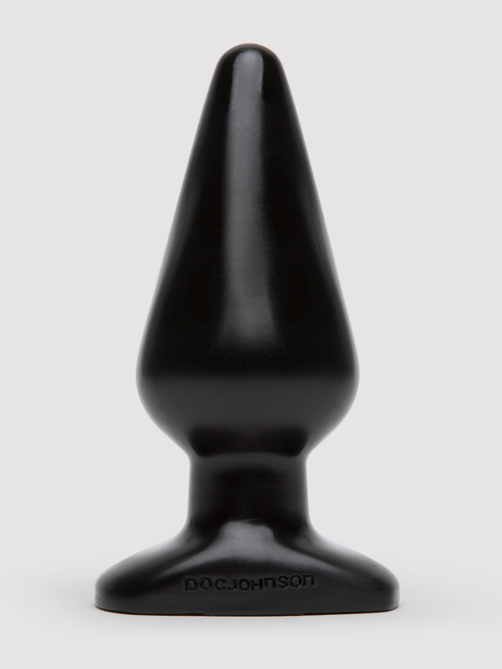 Doc Johnson Large Butt Plug 6 Inch, Black
