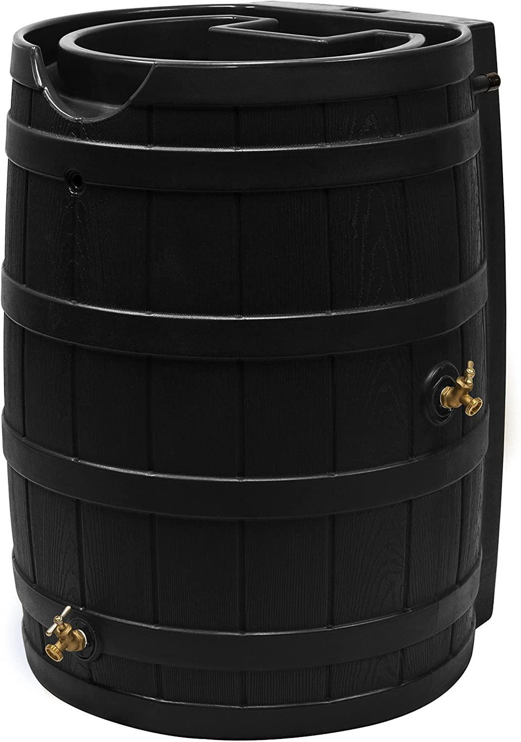 Good Ideas RW65-BLK 65 gal Rain Wizard Barrel44; Black