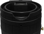 Good Ideas RW65-BLK 65 gal Rain Wizard Barrel44; Black