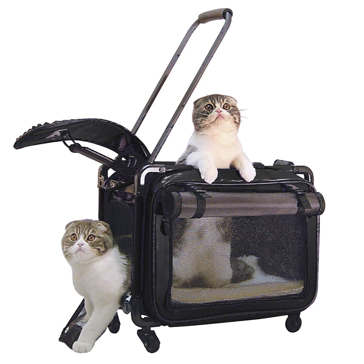 Tutto Lightweight Foldable Wheeled Pet Carriers