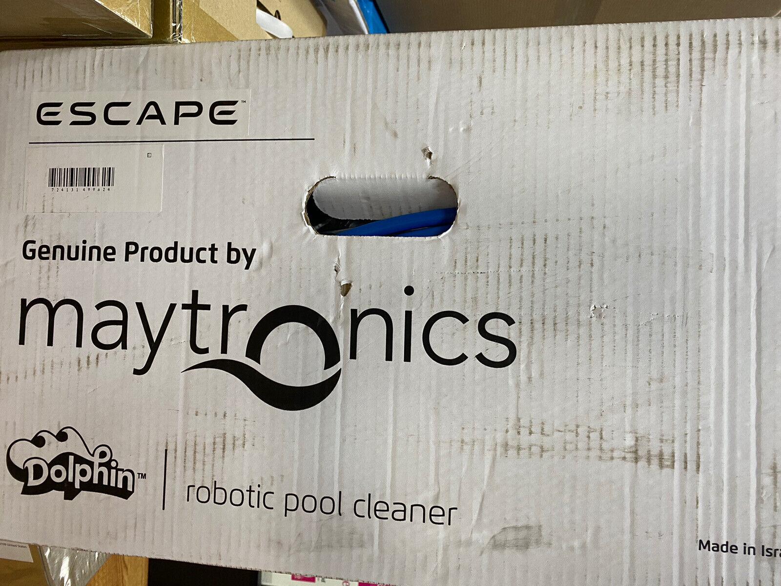 dolphin escape robotic pool cleaner for above ground pools - fair condition