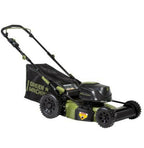62-Volt Cordless 3-in-1 High Wheel Push Walk Behind Mower, Cutting Width 22 in.