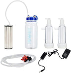 nonbrand 2l single bucket piston vacuum pulsation milking machine automatic portable livestock milking equipment, for sheep goat cow