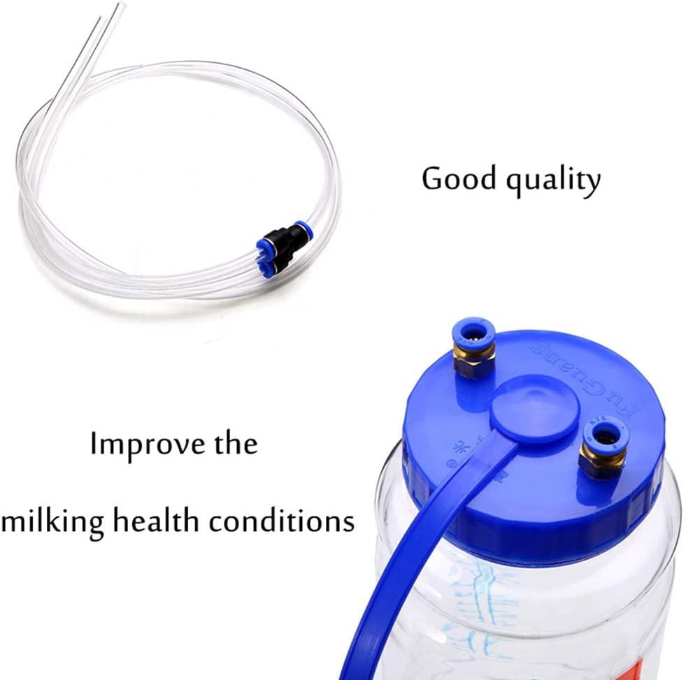 nonbrand 2l single bucket piston vacuum pulsation milking machine automatic portable livestock milking equipment, for sheep goat cow