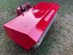 tractor 44" power brush sweeper broom attachment
