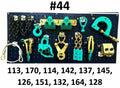 SET#44 - 12 HEAVY DUTY AUTO BODY FRAME MACHINE PULLING TOOLS AND CLAMPS