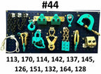 SET#44 - 12 HEAVY DUTY AUTO BODY FRAME MACHINE PULLING TOOLS AND CLAMPS