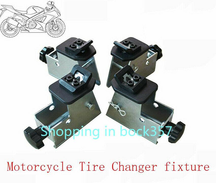 1 set (4pc) Motorcycle ATV Wheel Rim Adaptor Tyre Changer Clamp Jaw Tire Remove