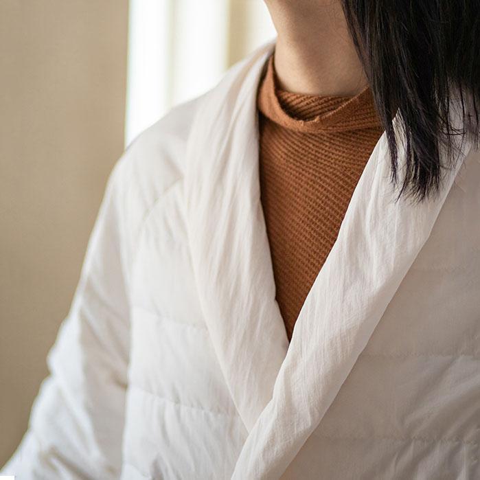 babakud diagonal down coat