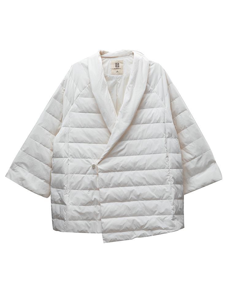 babakud diagonal down coat