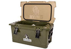 Kong 50 Quart Cooler | Durable Medium Ice Chest | Perfect Hunting, Fishing, Boating and Camping Accessory | Extended Ice Retention | Made in USA (Woodland Green)