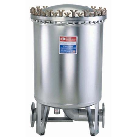 harmsco (hif-14) stainless steel cartridge cluster filter housing 14 filter;60gpm; 1.5"
