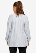 tie neck peasant tunic