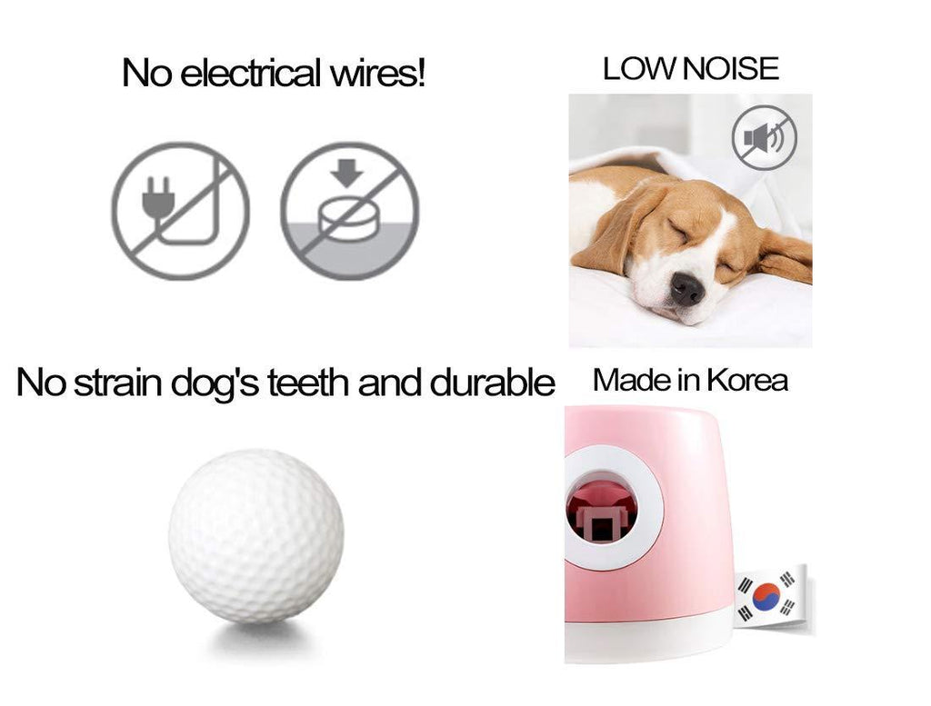Doggyball DB-101 Automatic Ball Launcher Unlined Made in Korea Dog Toy Tennis Ball Throwing Machine for Dogs