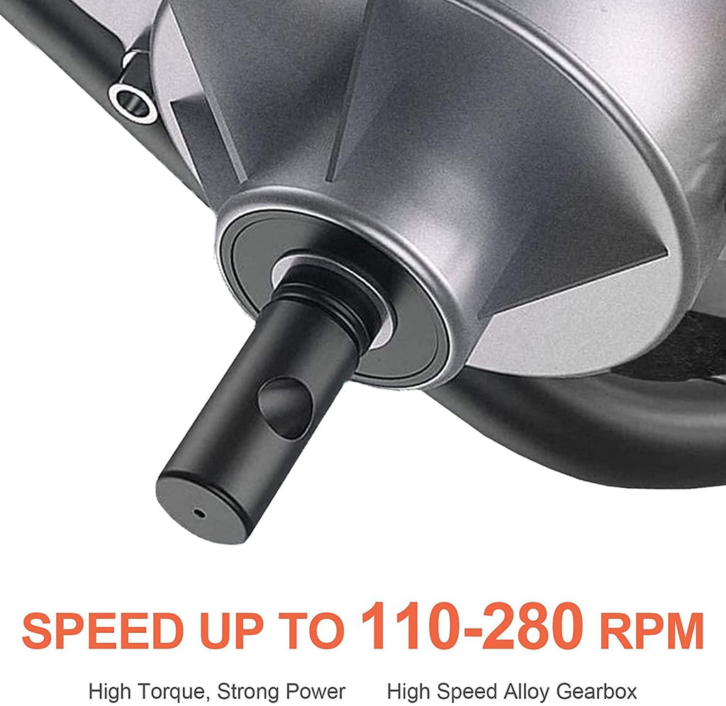 pumplus gas powered 52cc post hole digger 4“+ 6"+8" earth auger drill bits for fence and planting