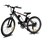 25inch 21 Speed 36V Electric Mountain Bicycle for Adults with Removable Lithium-ion Battery Integrated Mens Electric Bike, With LED Handlebar Display, LED Headlight