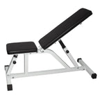 N-085 Household Indoor Fitness Adjustable Dumbbell Stool Fitness Stool White and Black