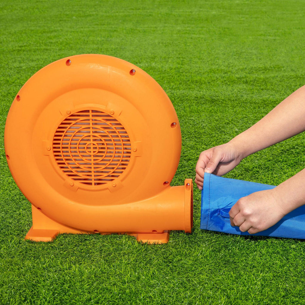 H2OGO!  H2OGO! Splash Course Kids Inflatable Backyard Outdoor Mega Obstacle Course Water Park Relay Race Game Included with Air