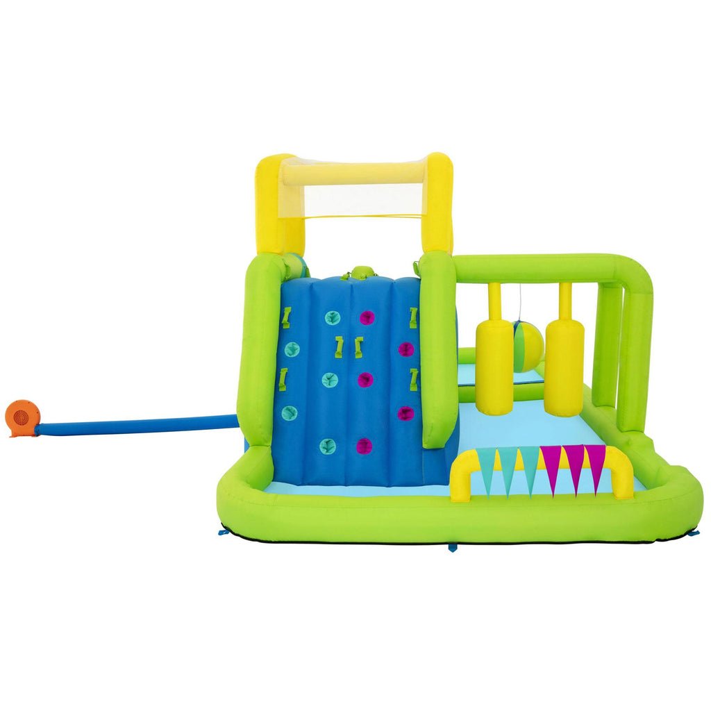H2OGO!  H2OGO! Splash Course Kids Inflatable Backyard Outdoor Mega Obstacle Course Water Park Relay Race Game Included with Air