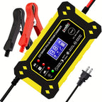 6A 12V Digital Car Battery Charger Fully Automatic Repair CharFor Car Motorcycle SUV Stea Battery Charger Car Accessories