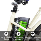 26" Classic Electric Bike for City, 350W Commuter Electric Bicycle with 36V 12.5Ah Removable Lithium-ion Battery E-Bike for Women, Men, Adult |  6-Speed Shifting