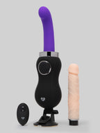 Lovehoney Love Motion Remote Control Warming Thrusting Sex Machine Set, Black