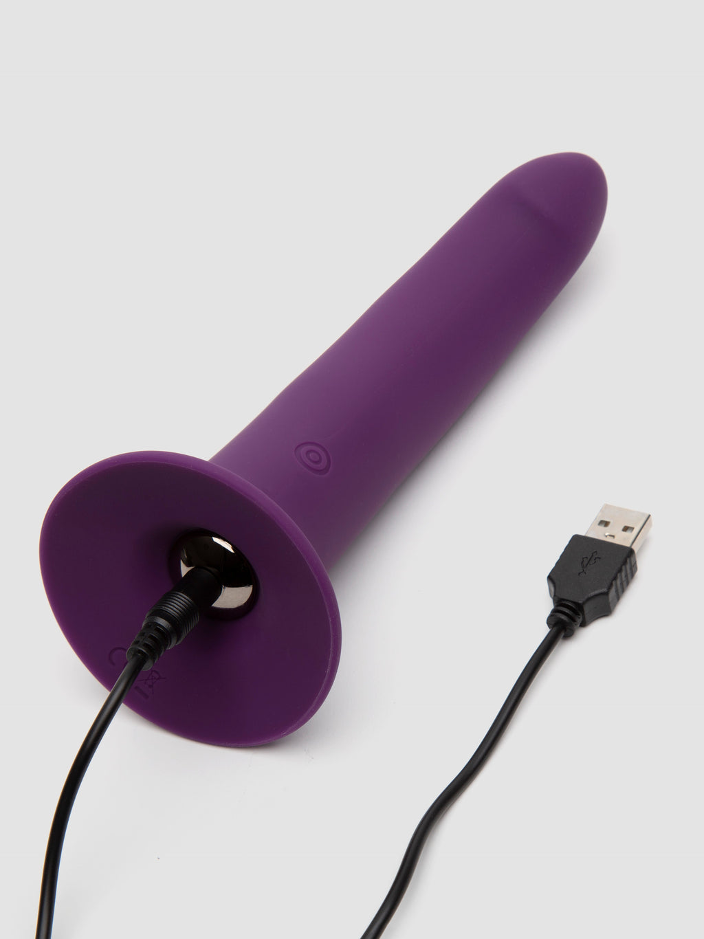 Desire Luxury Rechargeable Remote Control Vibrating Strap-On Kit, Purple