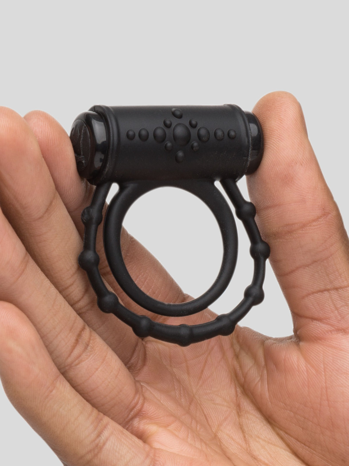 Tracey Cox Supersex Rechargeable Vibrating Love Ring, Black