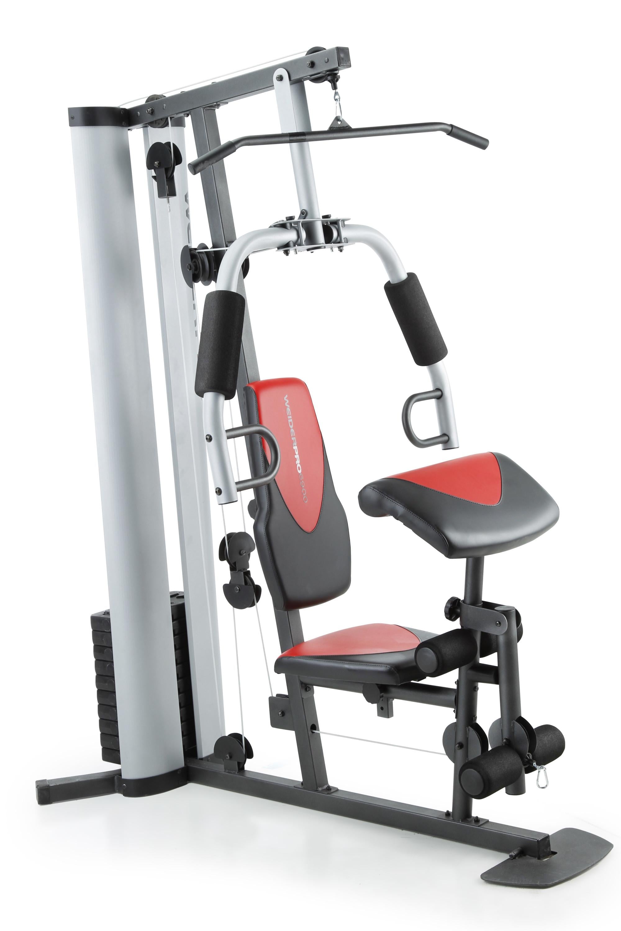 Weider Pro 6900 Home Gym System with 125 Lb. Weight Stack