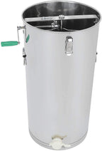 deryang honey extractor machine, stainless steel manual honey extractor separator, manual crank beekeeping equipment beekeeping supplies for beekeppers