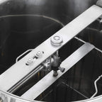 deryang honey extractor machine, stainless steel manual honey extractor separator, manual crank beekeeping equipment beekeeping supplies for beekeppers