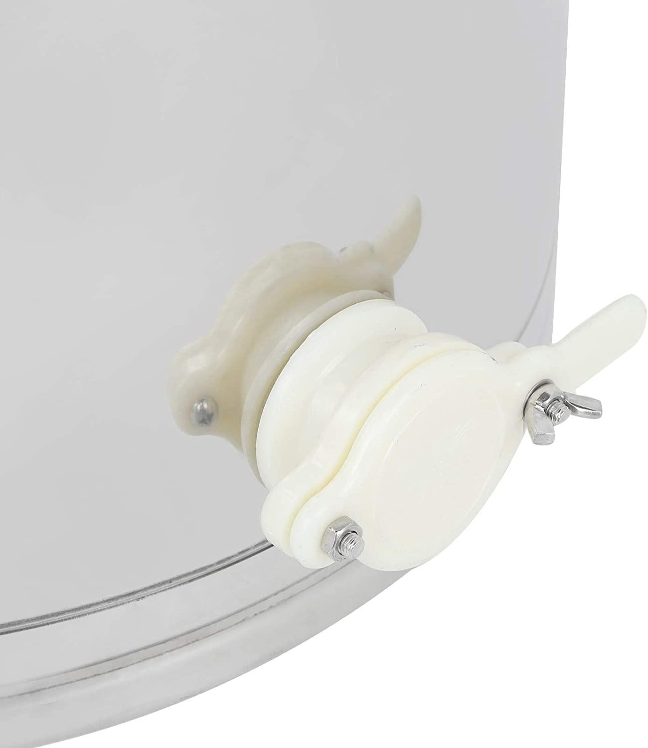 deryang honey extractor machine, stainless steel manual honey extractor separator, manual crank beekeeping equipment beekeeping supplies for beekeppers