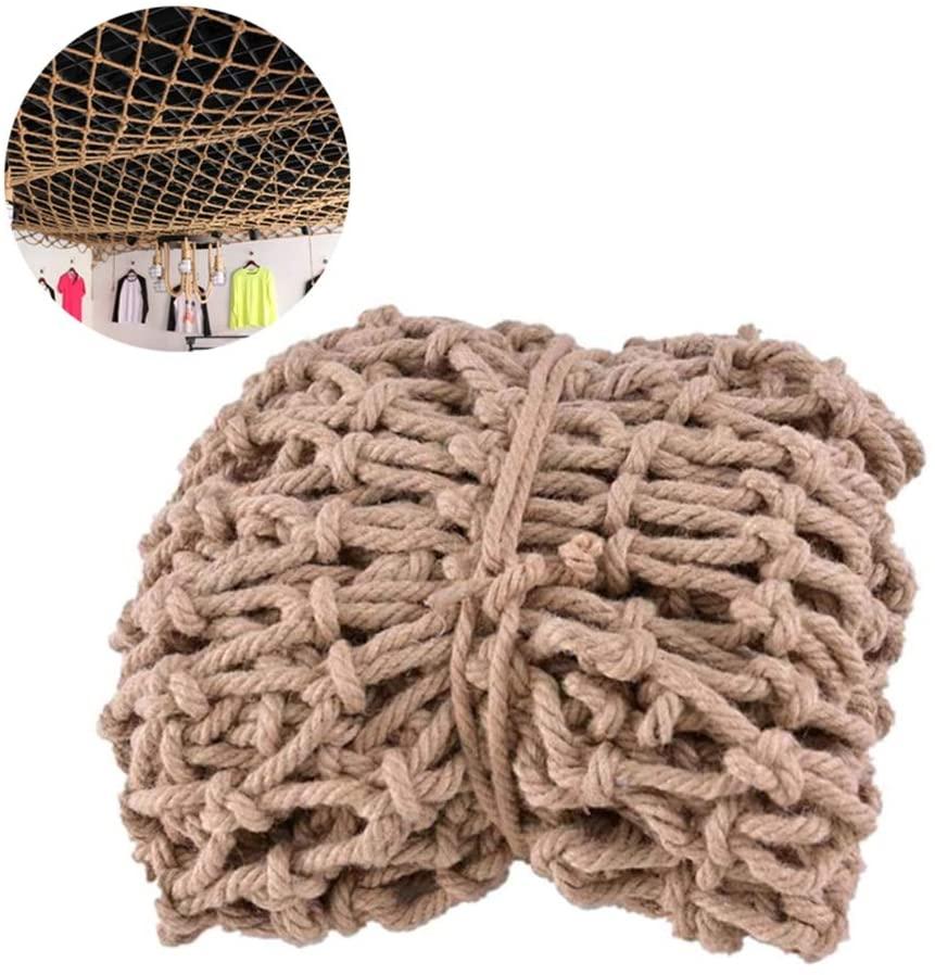 Children Protective Netting Bar Decoration Safety Netting Children Protection Net Balcony Climbing Rope Truck Load Trailer Netting -Spacing 12 cm/Thickness 8 Mm Stairs Safety +++