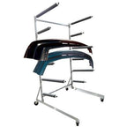 Champ Aluminum Car Bumper Holder Rack Stacks 7 Covers 6259 - Auto Repair Dolly